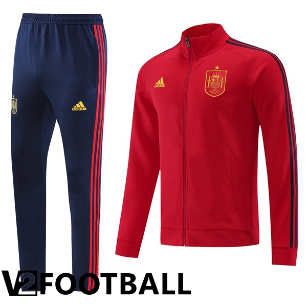 Spain Training Jacket Suit Red 2022/2023