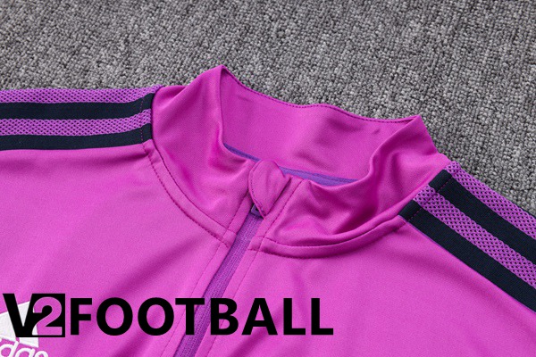 Real Madrid Training Jacket Suit Purple 2022/2023