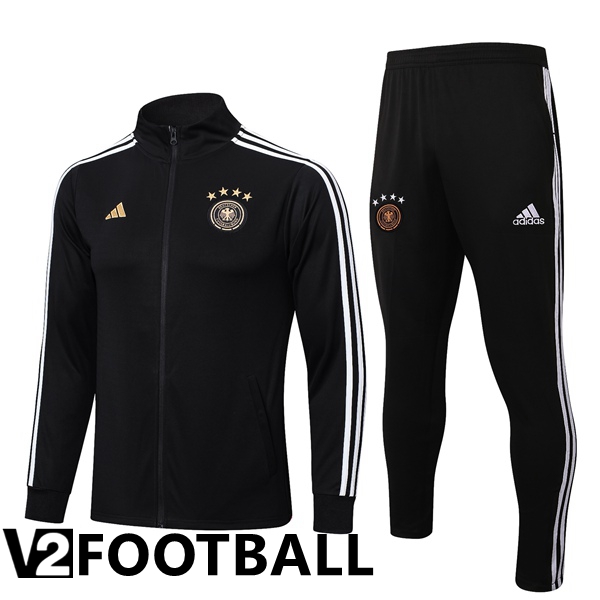 Germany Training Jacket Suit Black 2022/2023