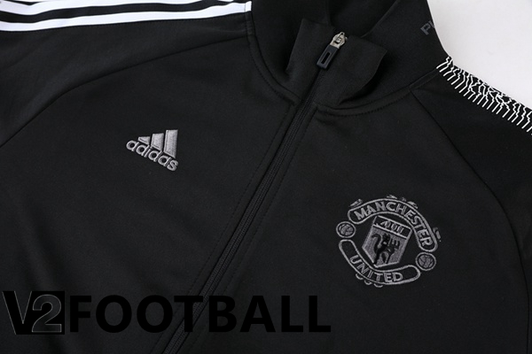 Manchester United Training Jacket Suit Black 2022/2023