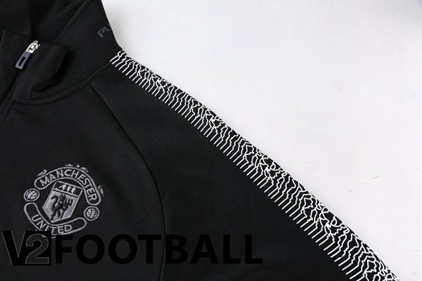 Manchester United Training Jacket Suit Black 2022/2023