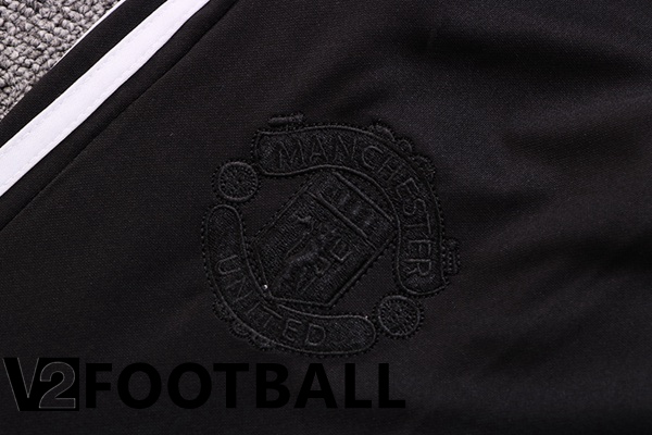 Manchester United Training Jacket Suit Black 2022/2023