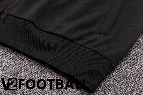 Manchester United Training Jacket Suit Black 2022/2023