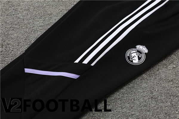 Real Madrid Training Jacket Suit Black 2022/2023