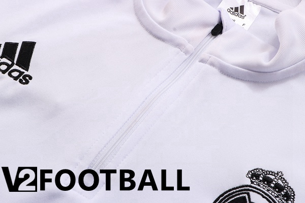 Real Madrid Training Tracksuit White 2022/2023