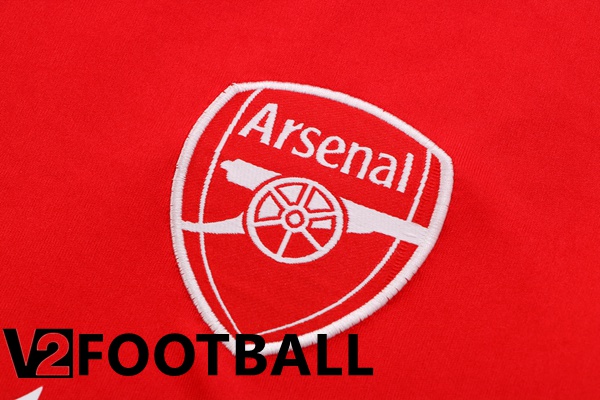 Arsenal Training T Shirt + Pants Red 2022/2023