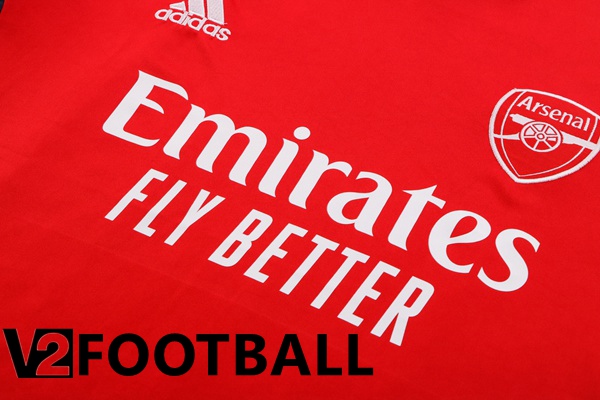 Arsenal Training T Shirt + Pants Red 2022/2023