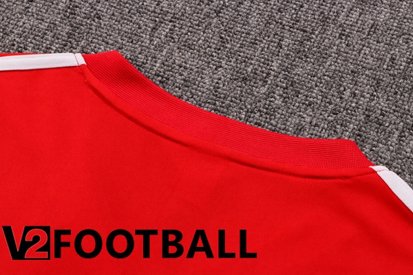 Arsenal Training T Shirt + Pants Red 2022/2023