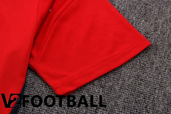 Arsenal Training T Shirt + Pants Red 2022/2023