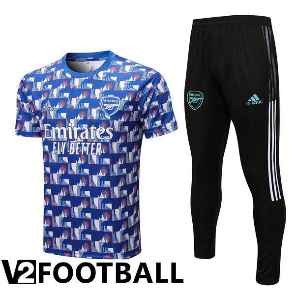 Arsenal Training T Shirt + Pants Blue 2022/2023