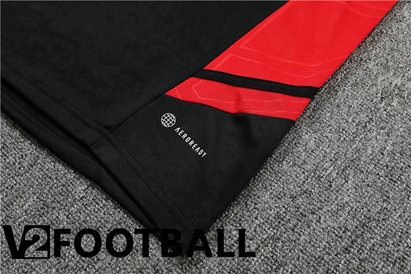 Bayern Munich Training T Shirt + Shorts Black 2022/2023