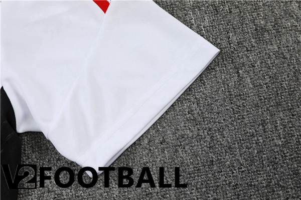 Bayern Munich Training T Shirt + Shorts White 2022/2023