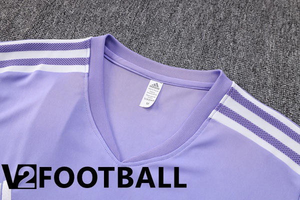 Real Madrid Training T Shirt + Pants Purple 2022/2023