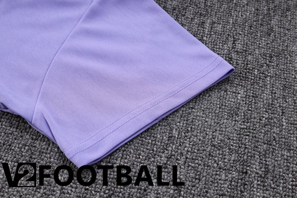 Real Madrid Training T Shirt + Pants Purple 2022/2023