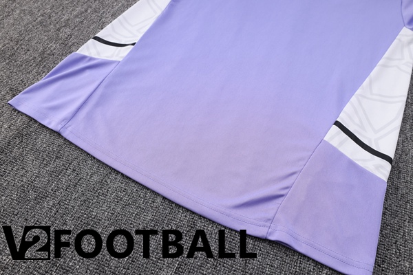 Real Madrid Training T Shirt + Pants Purple 2022/2023