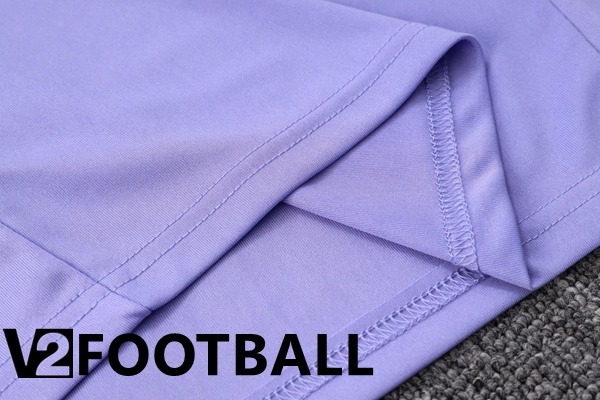 Real Madrid Training T Shirt + Pants Purple 2022/2023