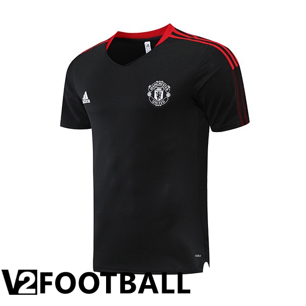 Manchester United Training T Shirt Black 2022/2023