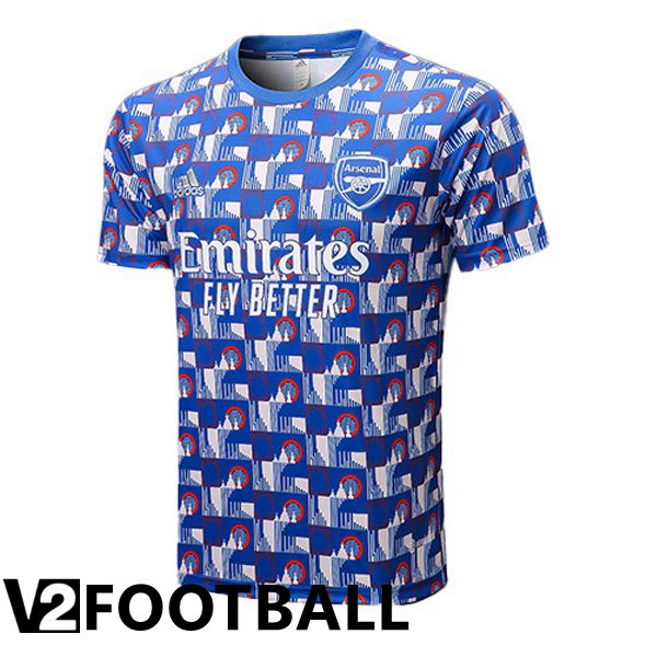 Arsenal Training T Shirt Blue 2022/2023