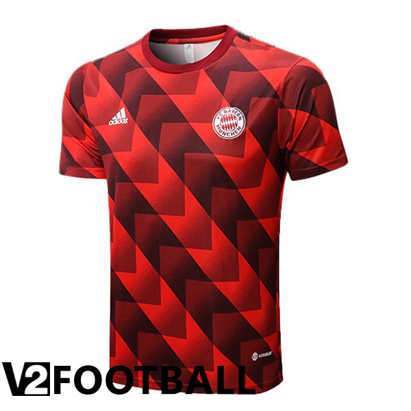 Bayern Munich Training T Shirt Red 2022/2023