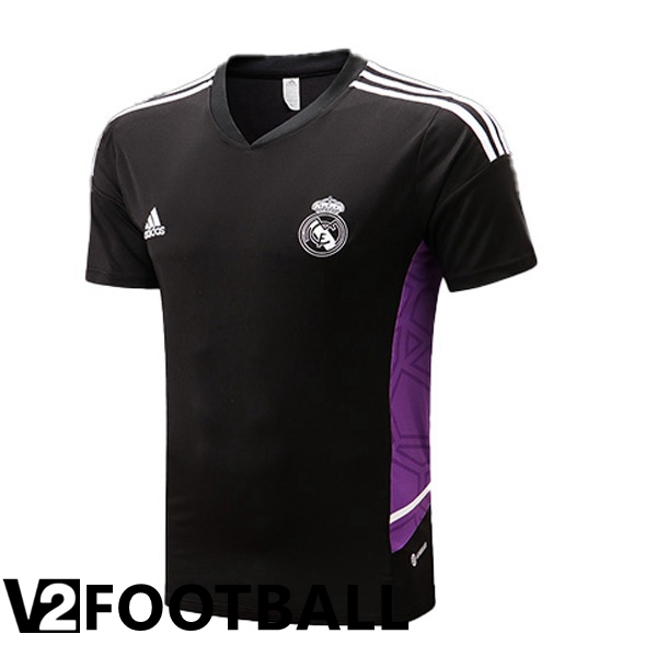 Real Madrid Training T Shirt Black 2022/2023