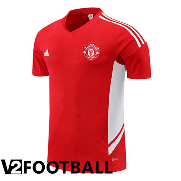 Manchester United Training T Shirt Red 2022/2023