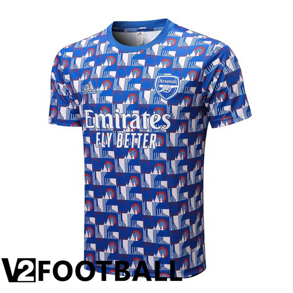 Arsenal Training T Shirt Blue 2022/2023