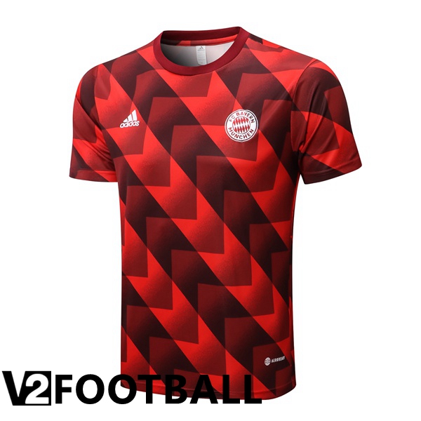 Bayern Munich Training T Shirt Red 2022/2023