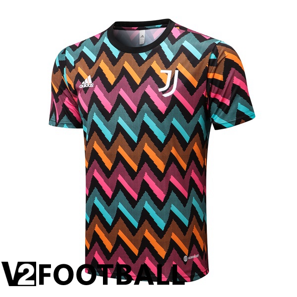 Juventus Training T Shirt Blue Purple 2022/2023