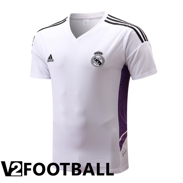 Real Madrid Training T Shirt White 2022/2023
