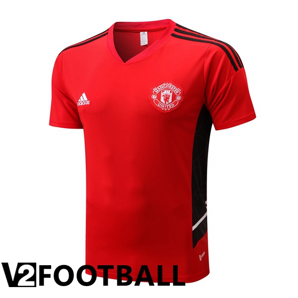 Manchester United Training T Shirt Red 2022/2023