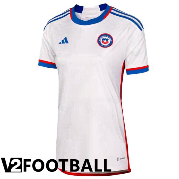 Chile Womens Away Shirts White 2023/2023