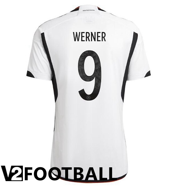 Germany (VOLLAND 9) Home Shirts Black White World Cup 2022