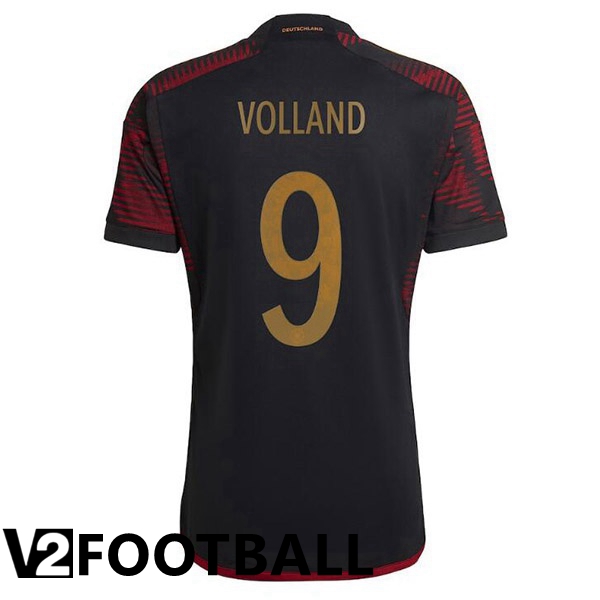 Germany (VOLLAND 9) Away Shirts Black World Cup 2022