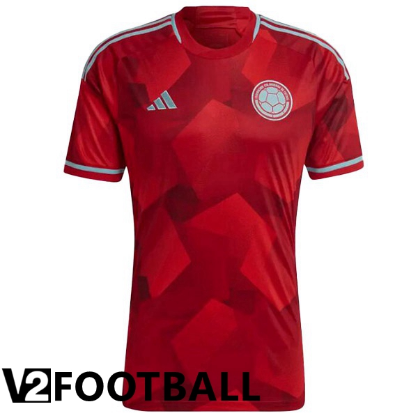 Colombia Away Shirts Red 2023/2023