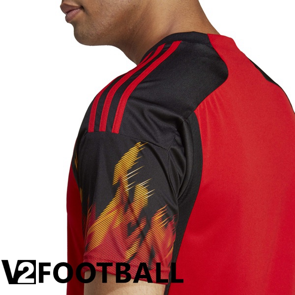 Belgium Home Shirts Red 2023/2023