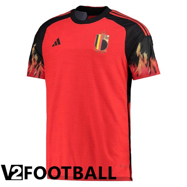 Belgium Home Shirts Red 2023/2023