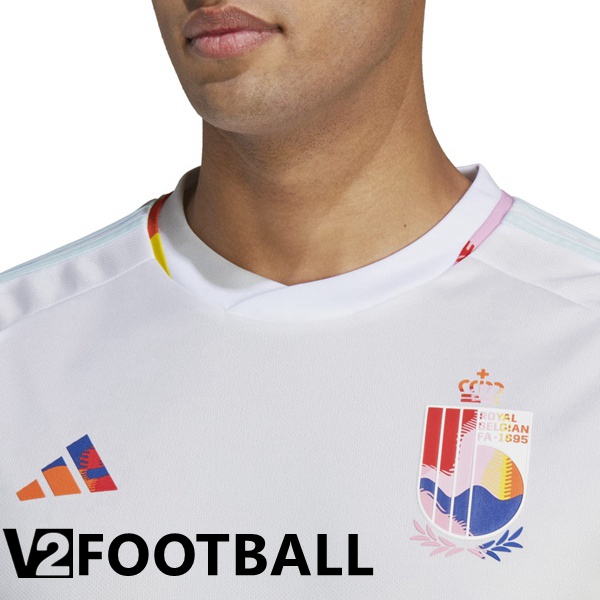 Belgium Away Shirts White 2023/2023