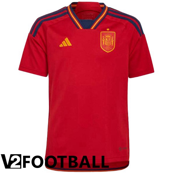 Spain Home Shirts Red 2023/2023