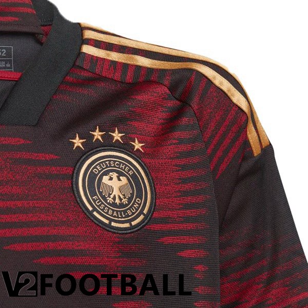 Germany Away Shirts Black 2023/2023