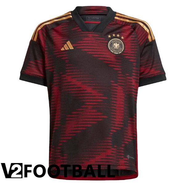 Germany Away Shirts Black 2023/2023