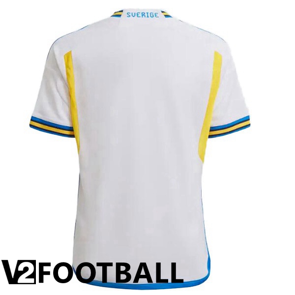 Sweden Away Shirts White 2023/2023