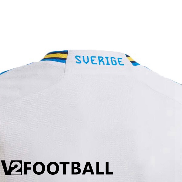 Sweden Away Shirts White 2023/2023