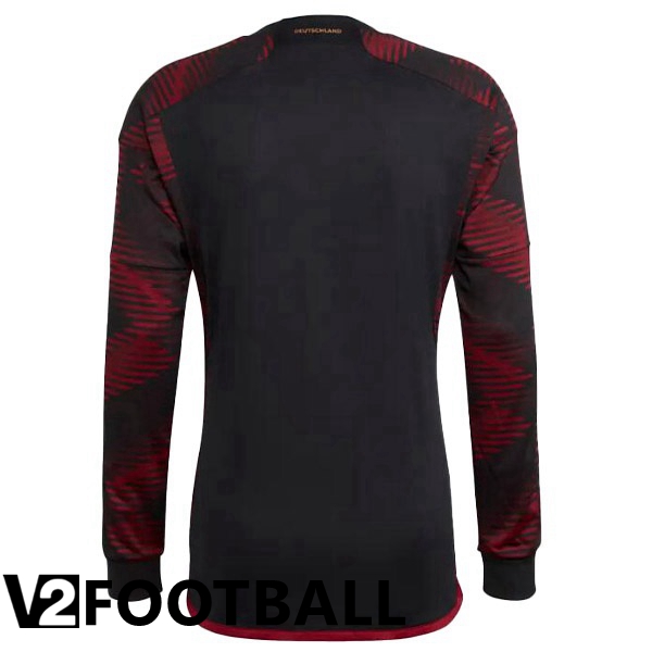 Germany Away Shirts Long Sleeve Black 2023/2023