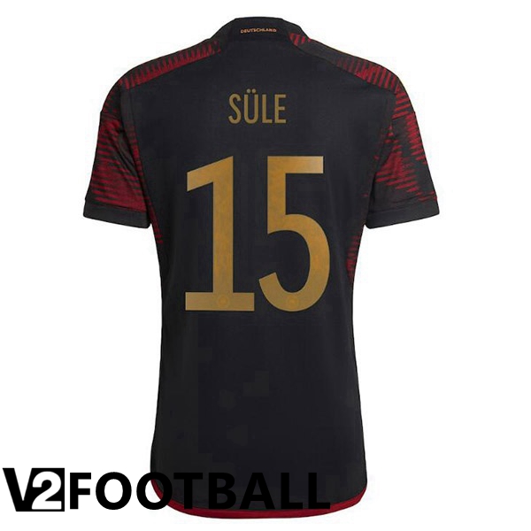 Germany (SULE 15) Away Shirts Black 2023/2023