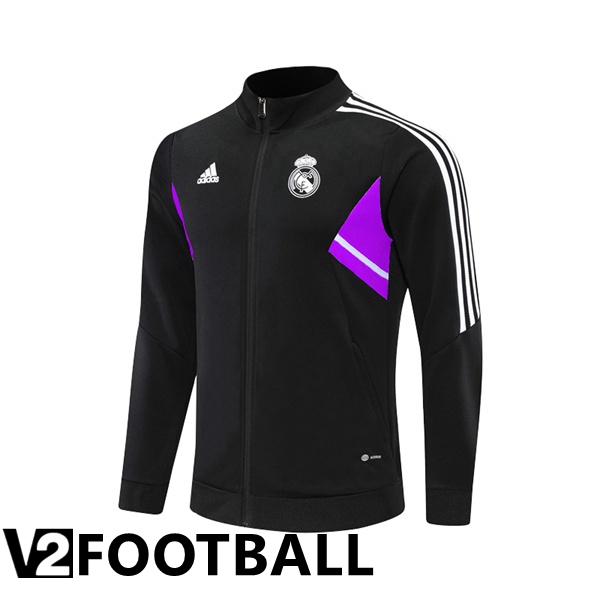 Real Madrid Training Jacket Black 2022/2023