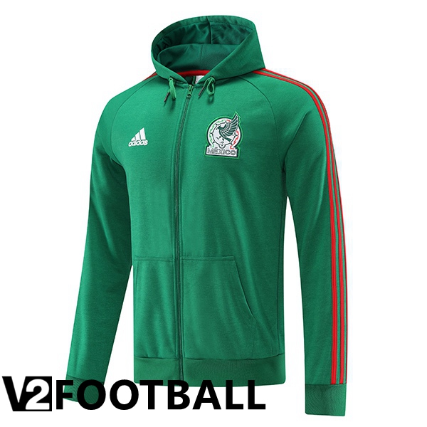 Mexico Training Jacket Hoodie Green 2022/2023