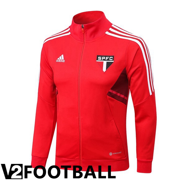 Sao Paulo FC Training Jacket Red 2022/2023