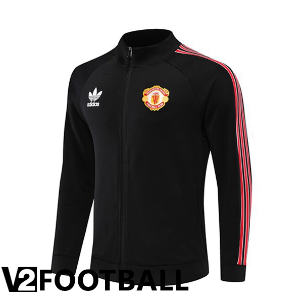 Manchester United Training Jacket Black 2022/2023