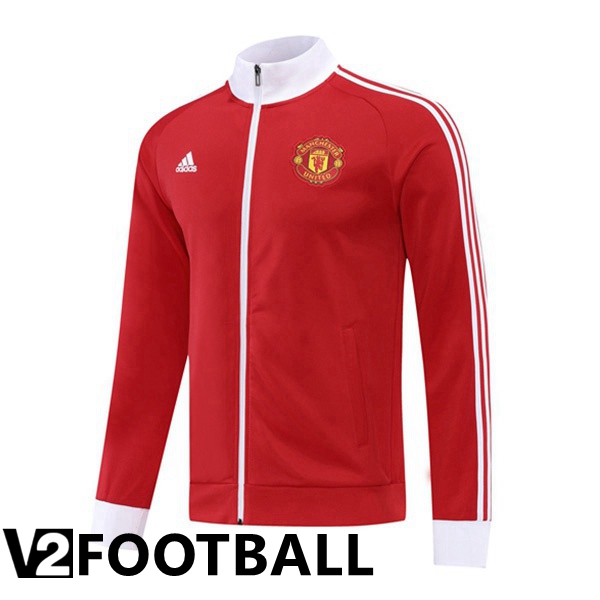 Manchester United Training Jacket Red 2022/2023