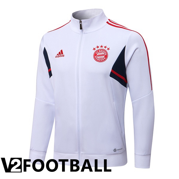 Bayern Munich Training Jacket White 2022/2023